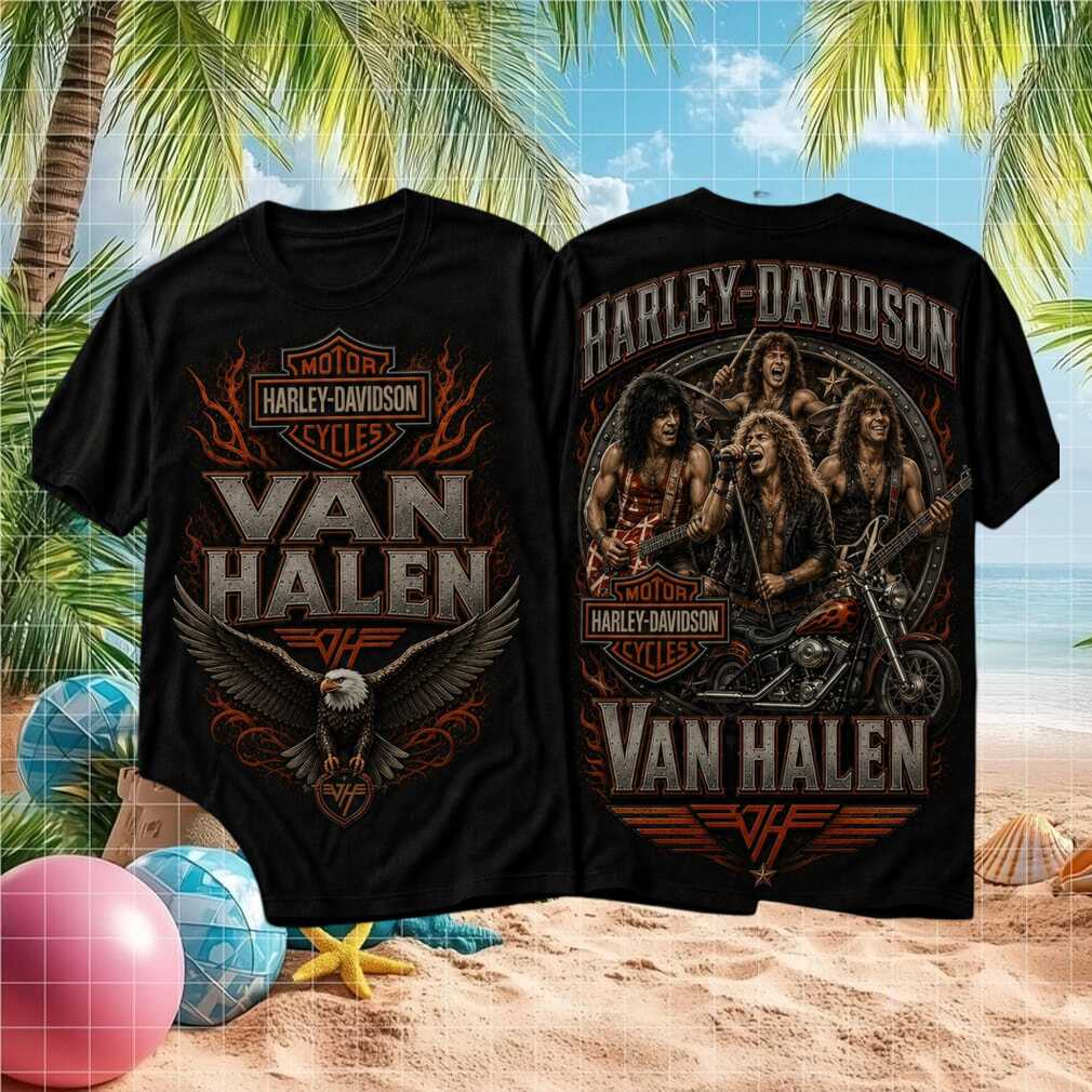 Van Halen World Invasion 1978 Live Vintage Men Women Fans Shirt