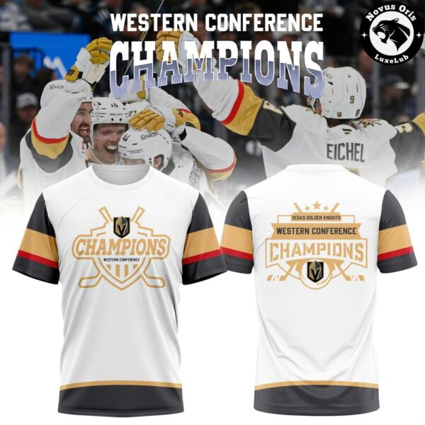 Vegas Golden Knights 2026 Western Conference Champions T-Shirt