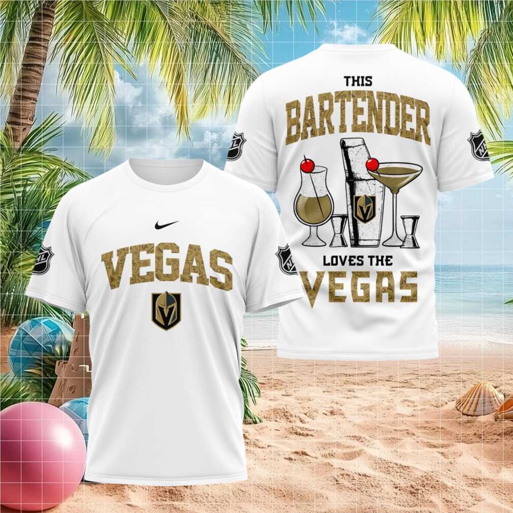 Vegas Golden Knights Bartender Fan Hockey Graphic Shirt - Limotees LLC