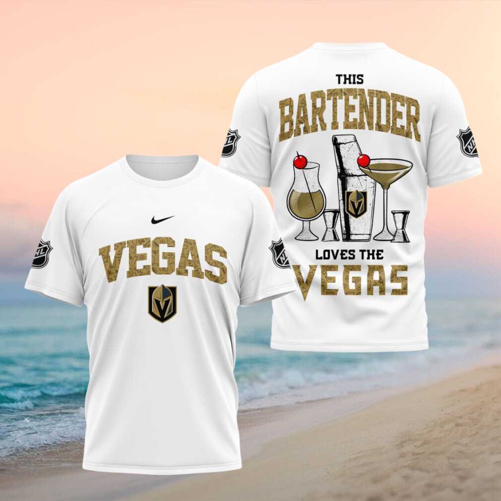 Vegas Golden Knights Bartender Fan Hockey Graphic Shirt - Limotees LLC