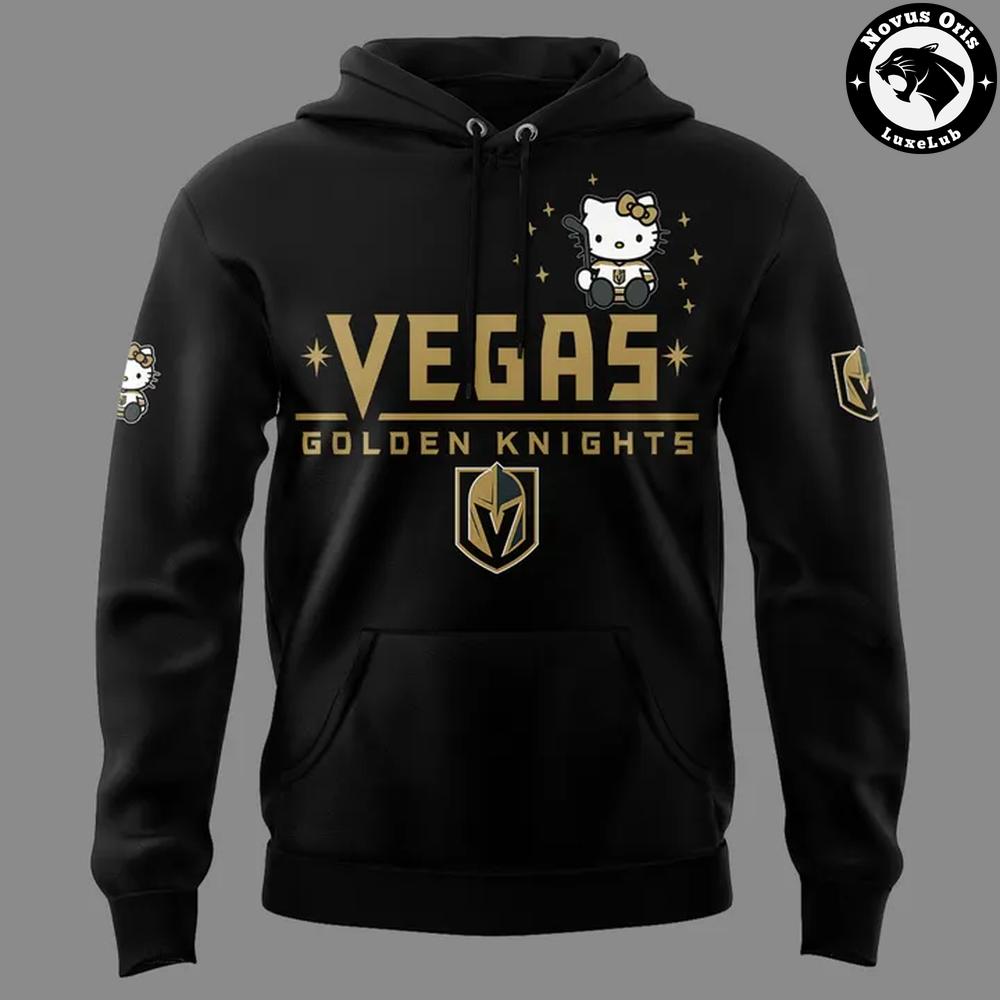 Vegas Golden Knights x Hello Kitty Hockey Cute Limited Edition Hoodie