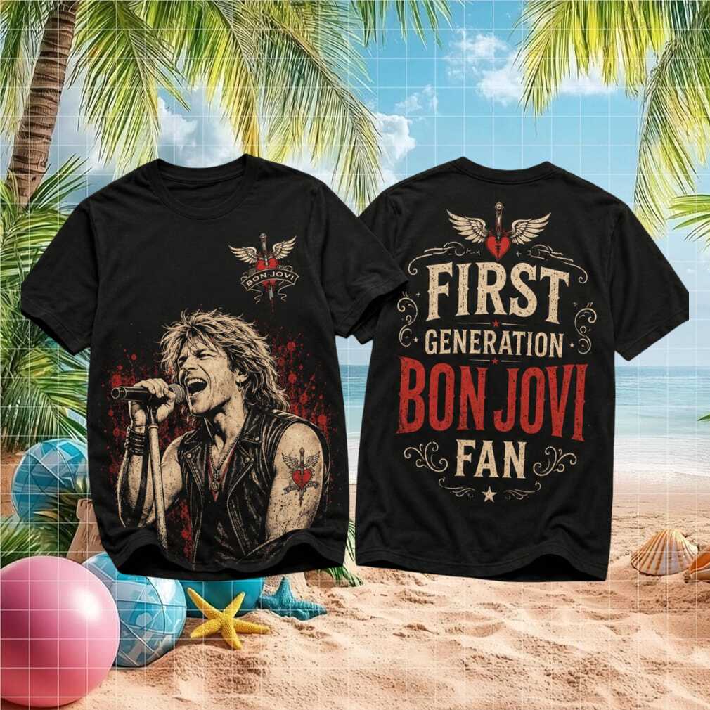 Vintage Bon Jovi First Generation Fan Rock Music Concert Merch For Men Women Shirt - Limotees LLC