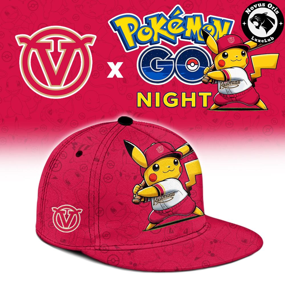 Visalia Rawhide x Pokemon GO Night Limited Edition Baseball Jersey