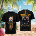 Pittsburgh Steelers Police Officer We Protect You Enjoy The Game Shirt - Limotees LLC