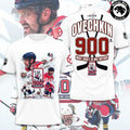 Washington Capitals Alex Ovechkin 900 Goals NHL All-Time Goals Leader T-Shirt
