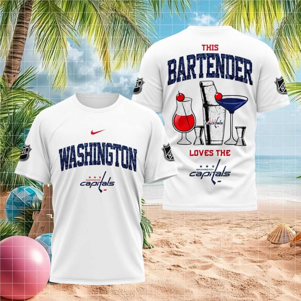 Washington Capitals Bartender Hockey Graphic Shirt NHL Fan Shirt - Limotees LLC