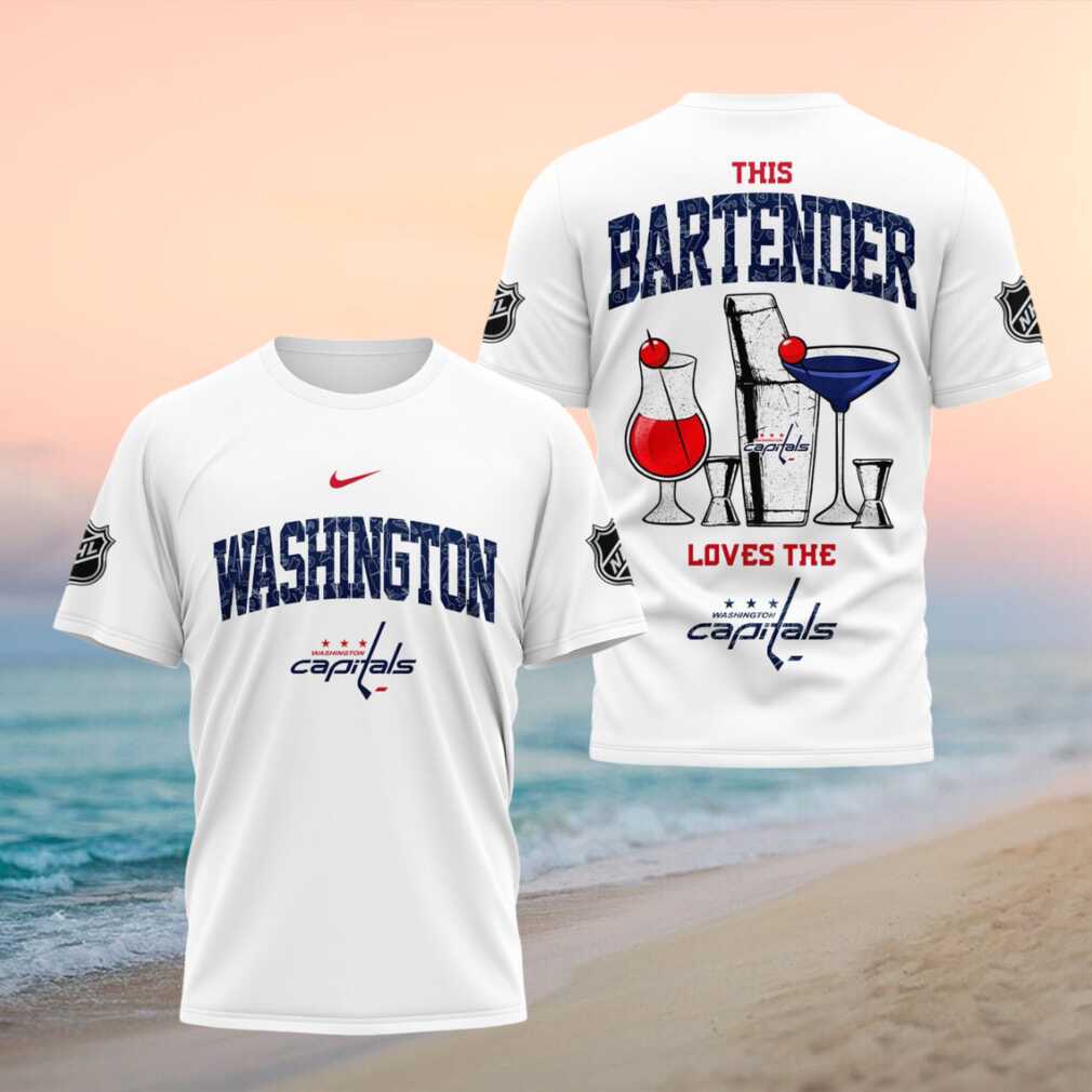 Washington Capitals Bartender Hockey Graphic Shirt NHL Fan Shirt - Limotees LLC
