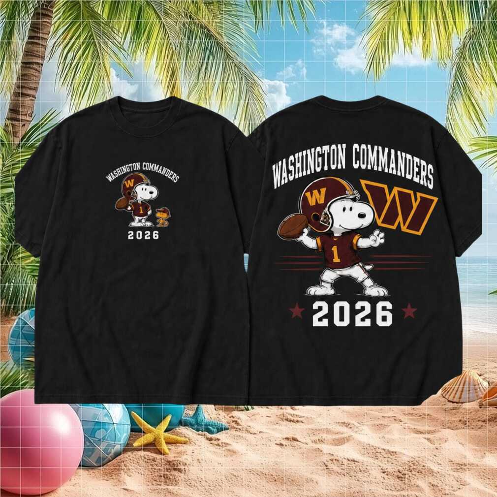 Washington Commanders Football Snoopy 2026 Shirt - Limotees LLC