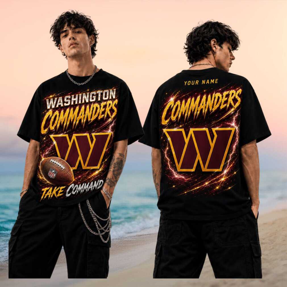 Washington Commanders Take Command Football 2026 Retro Vintage Sports Apparel Men Women Fans Shirt