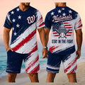 Washington Nationals Baseball 2026 American Flag Shirt