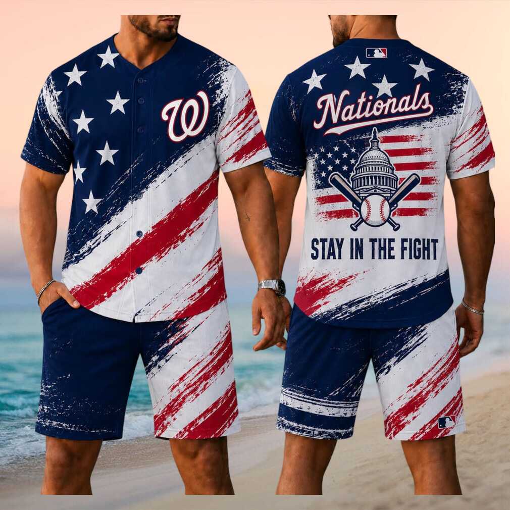 Washington Nationals Baseball 2026 American Flag Shirt