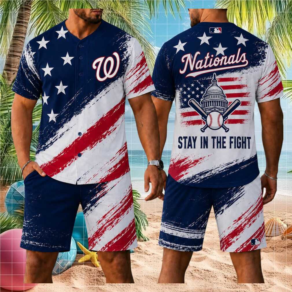 Washington Nationals Baseball 2026 American Flag Shirt