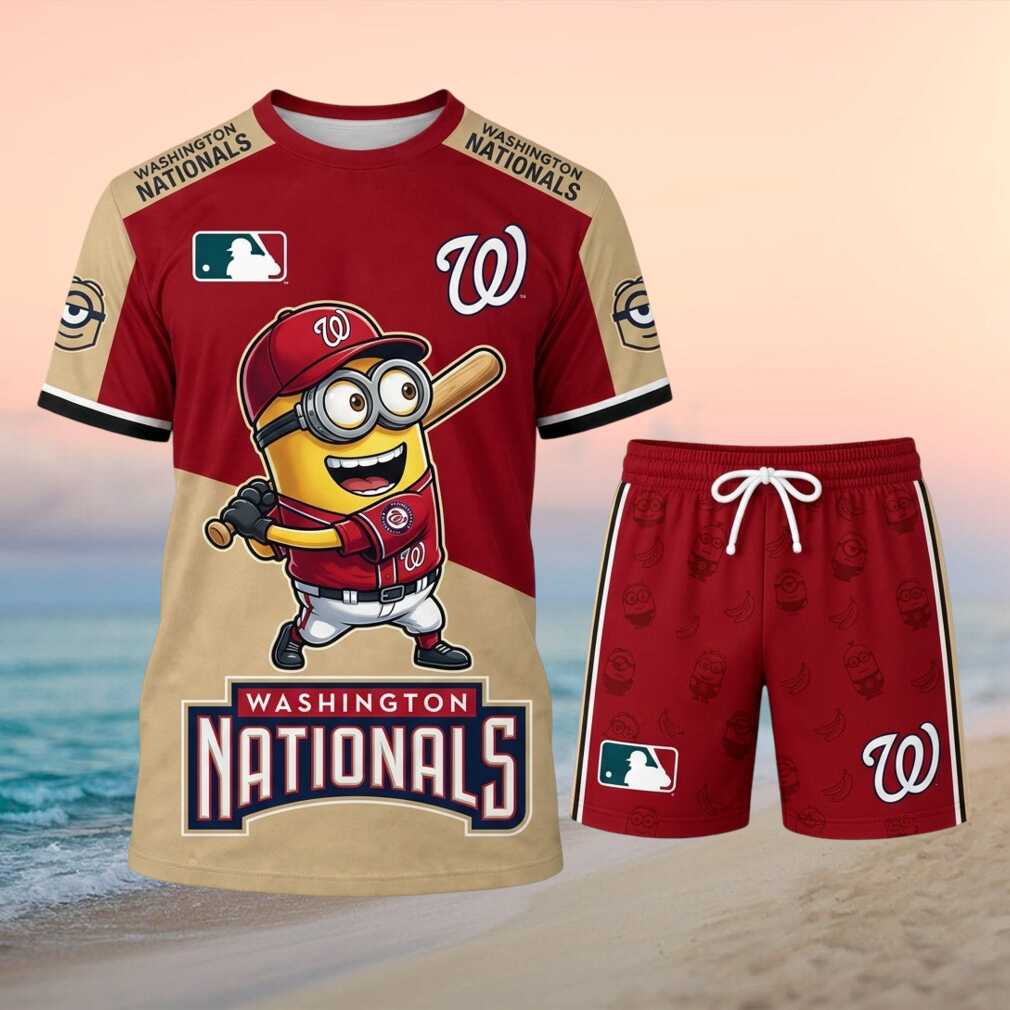 Washington Nationals Minions Baseball Fan Shirt