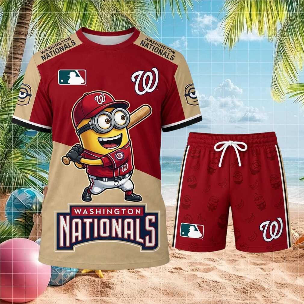 Washington Nationals Minions Baseball Fan Shirt