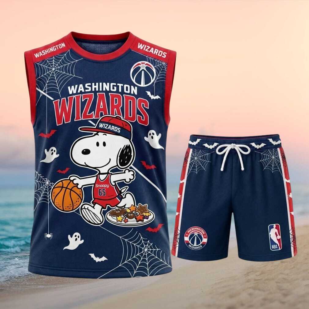 Washington Wizards Snoopy Halloween Pumpkin Basketball Shirt