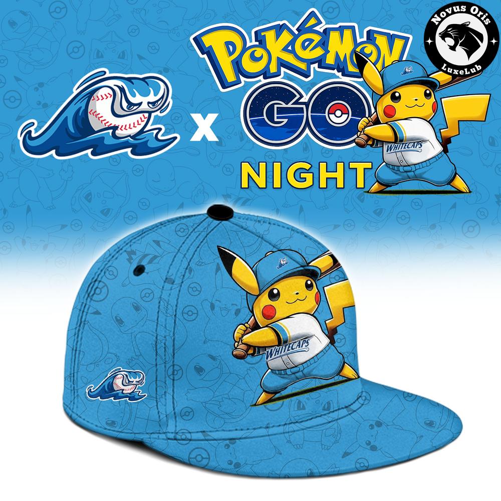 West Michigan Whitecaps x Pokemon GO Night Limited Edition Baseball Jersey