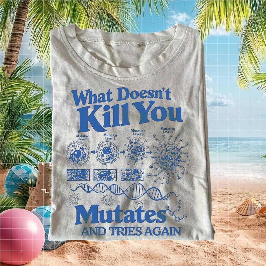 What Doesnt Kill You Mutates Science Biology Nerd Tour 2024 Retro Vintage Shirt - Limotees LLC