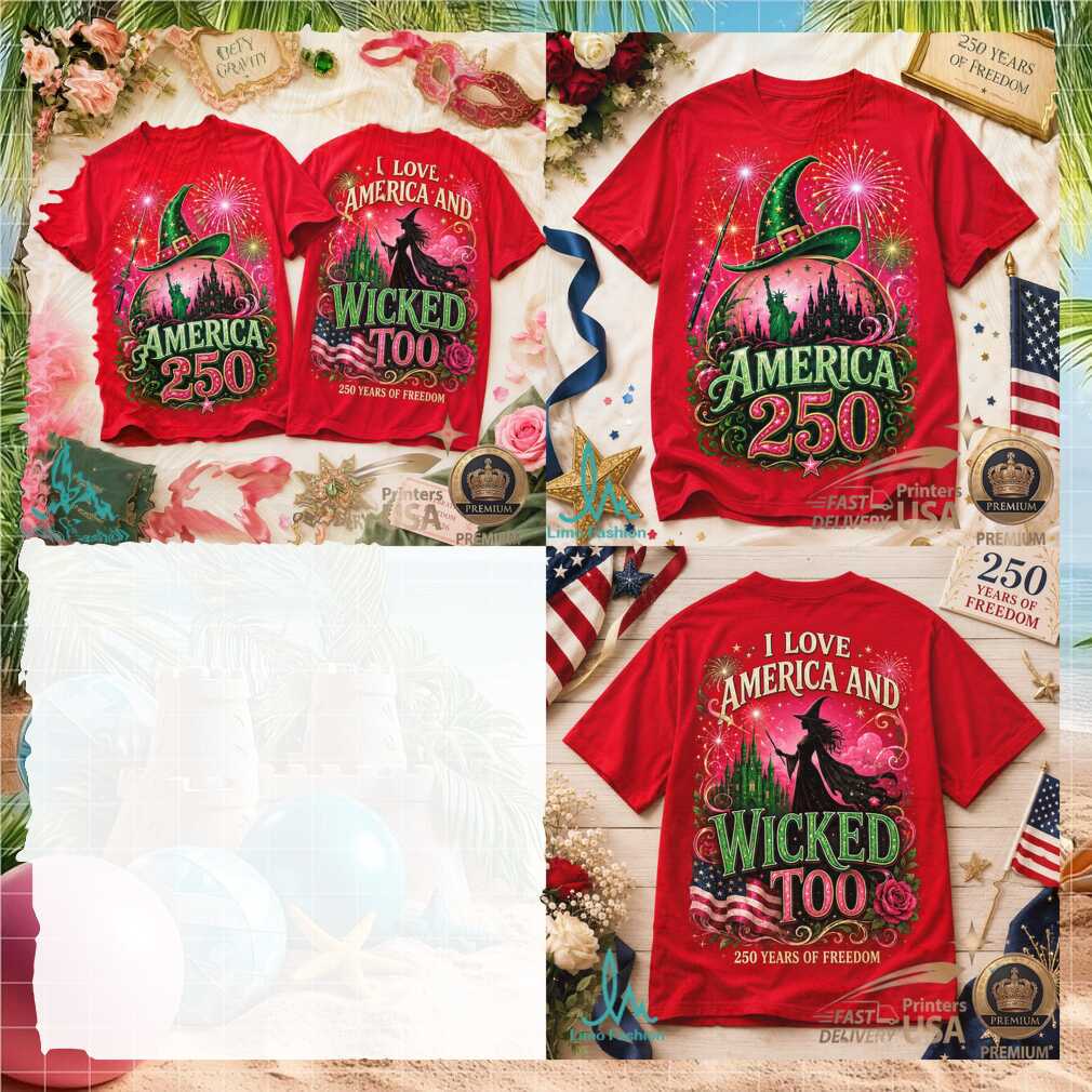 Wicked Witch Statue Of Liberty 250 Years Of Freedom Fantasy Shirt - Limotees LLC