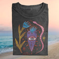 Wild At The Root Sacred Heart Snake Indie Rock Concert Vintage Retro Shirt - Limotees LLC