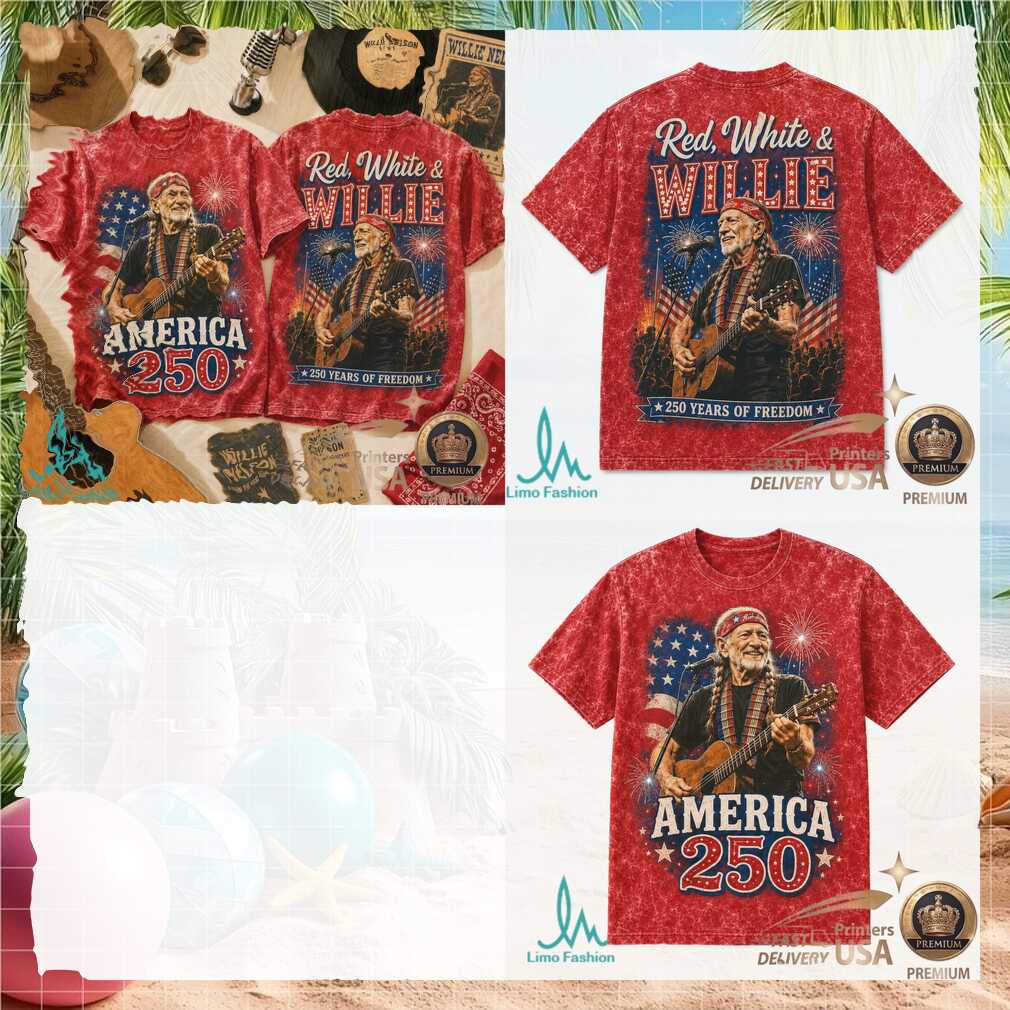 Willie Nelson America 250 Years Of Freedom Music Festival Shirt - Limotees LLC