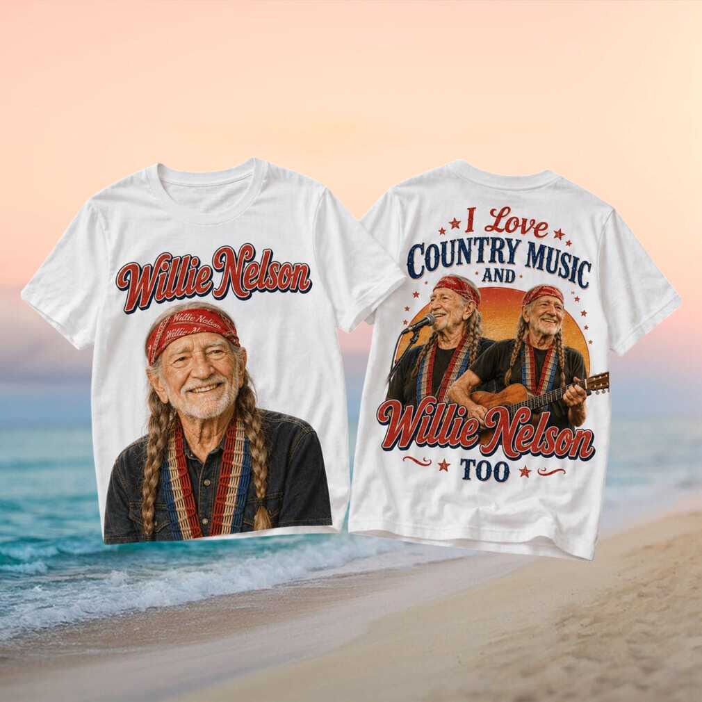 Willie Nelson Country Music Legend Tour 2026 Vintage Retro Style Fans Men Shirt