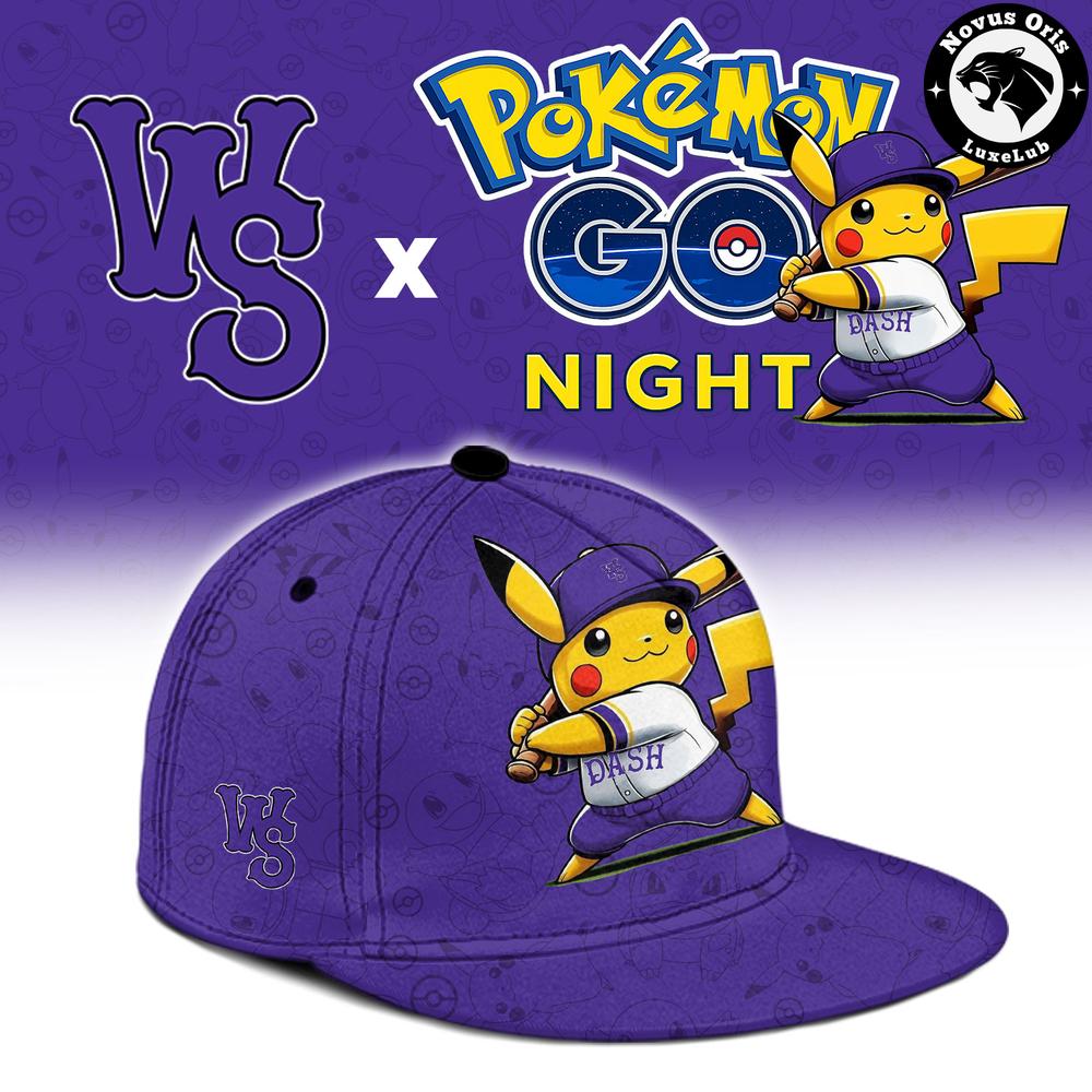 Winston-Salem Dash x Pokemon GO Night Limited Edition Baseball Jersey