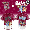 Wisconsin Timber Rattlers x Bluey Night Limited Edition Baseball Jersey