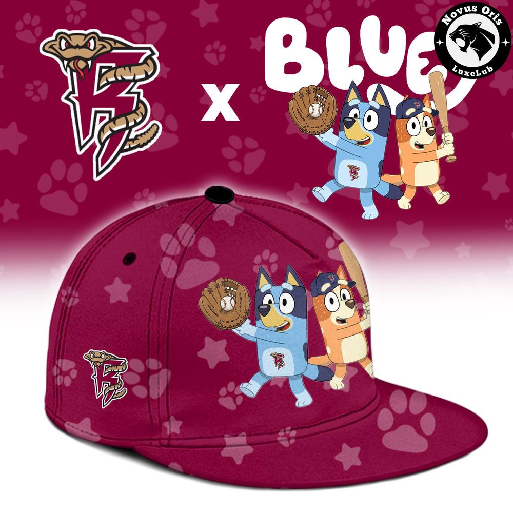 Wisconsin Timber Rattlers x Bluey Night Limited Edition Baseball Jersey