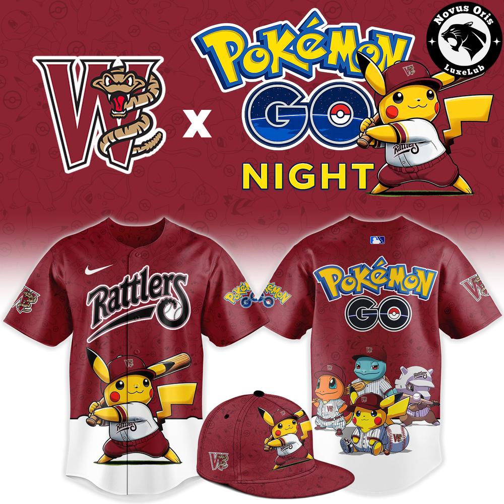 Wisconsin Timber Rattlers x Pokemon GO Night 2026 New Edition Baseball Jersey