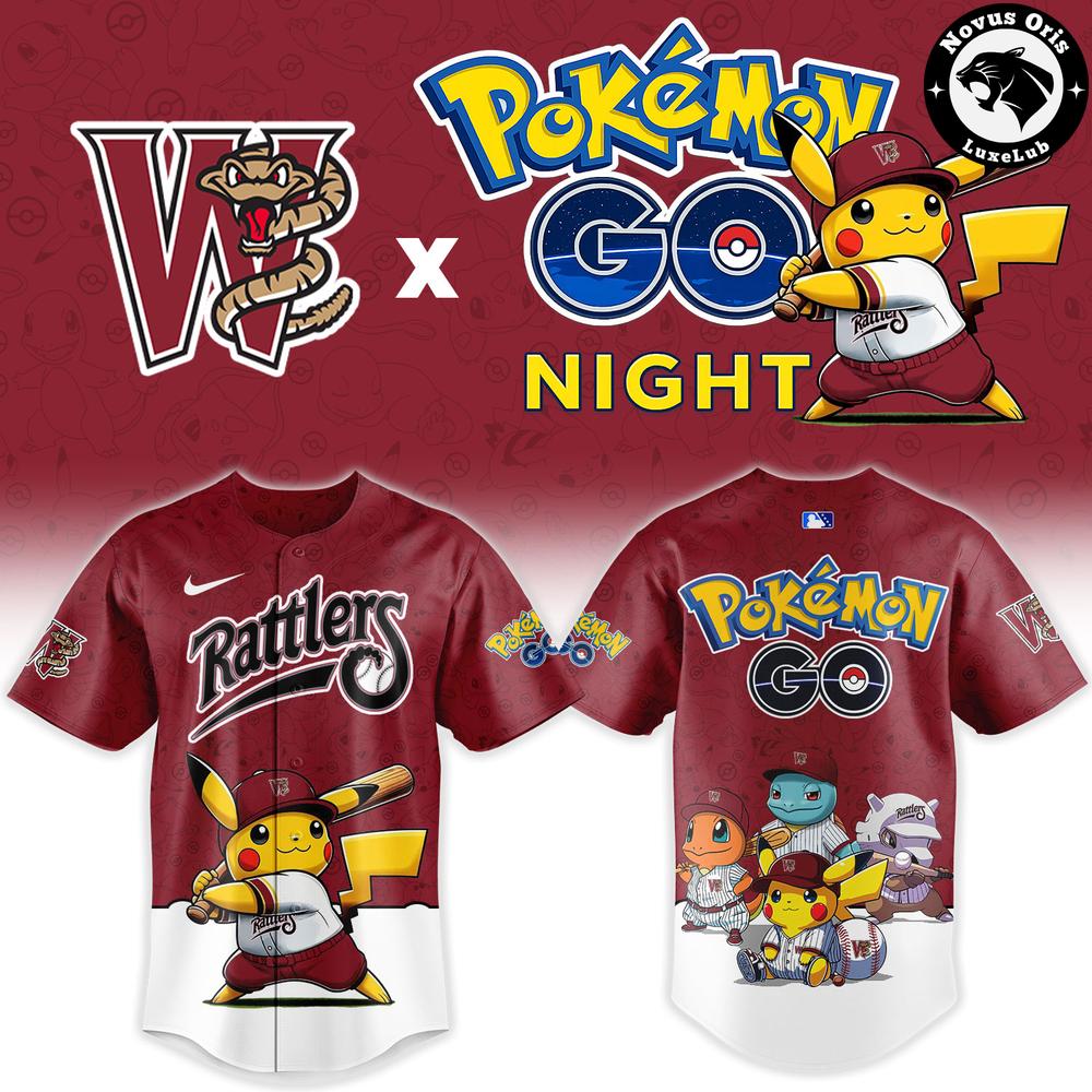 Wisconsin Timber Rattlers x Pokemon GO Night 2026 New Edition Baseball Jersey