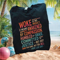 Woke Is No Insult Pope Leo XIV Compassion Grace Quote T Shirt - Limotees LLC