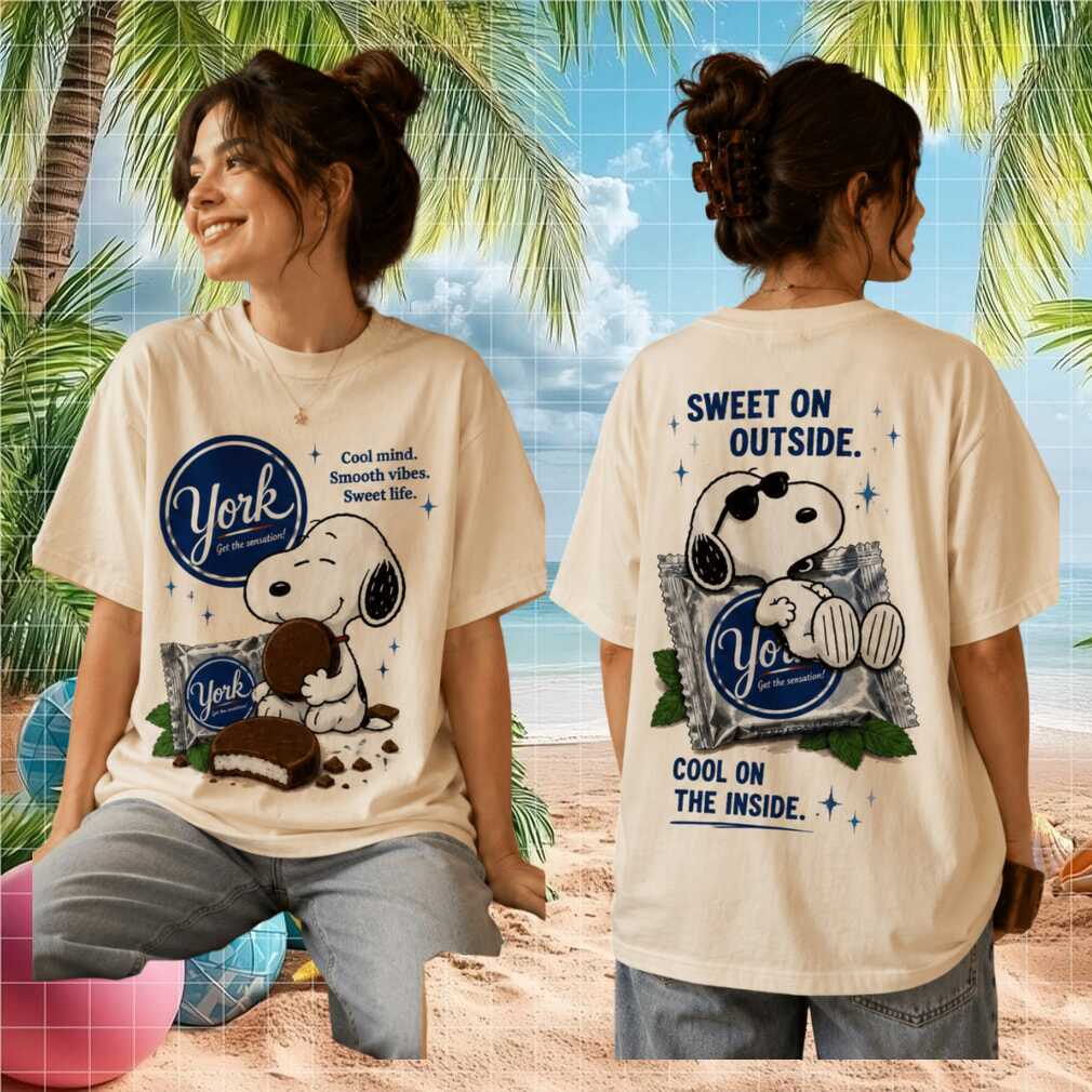 York Peppermint Pattie Snoopy Cool Mind Sweet Life Shirt