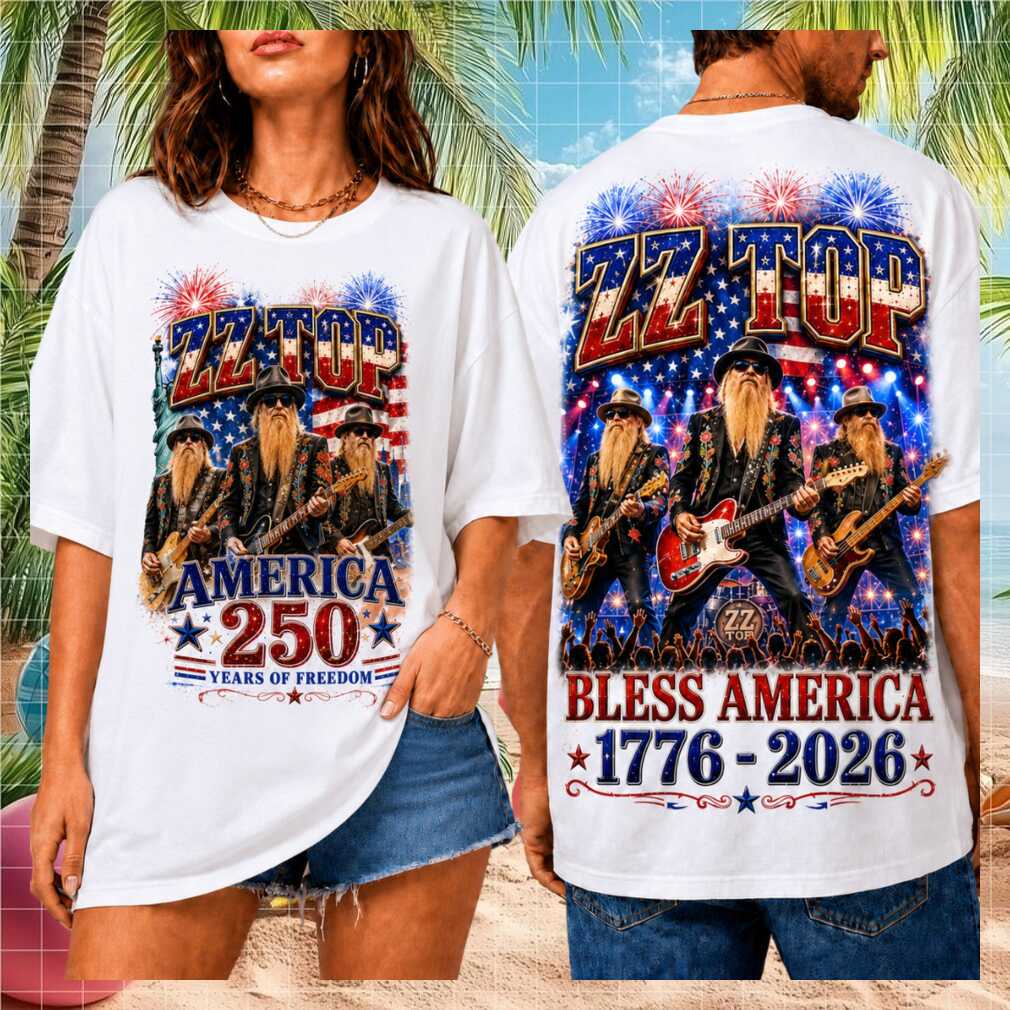 ZZ Top America 250 Years Anniversary Graphic Shirt - Limotees LLC