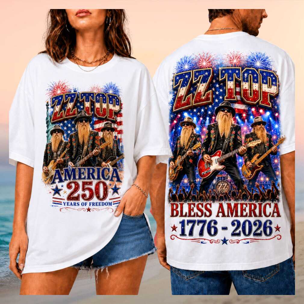 ZZ Top America 250 Years Anniversary Graphic Shirt - Limotees LLC