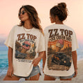 ZZ Top Ice Cream Day 2026 Vintage Summer Men Women Rock Fans Shirt