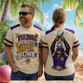 Minnesota Vikings Mascot Road To Super Bowl Football Fan Shirt