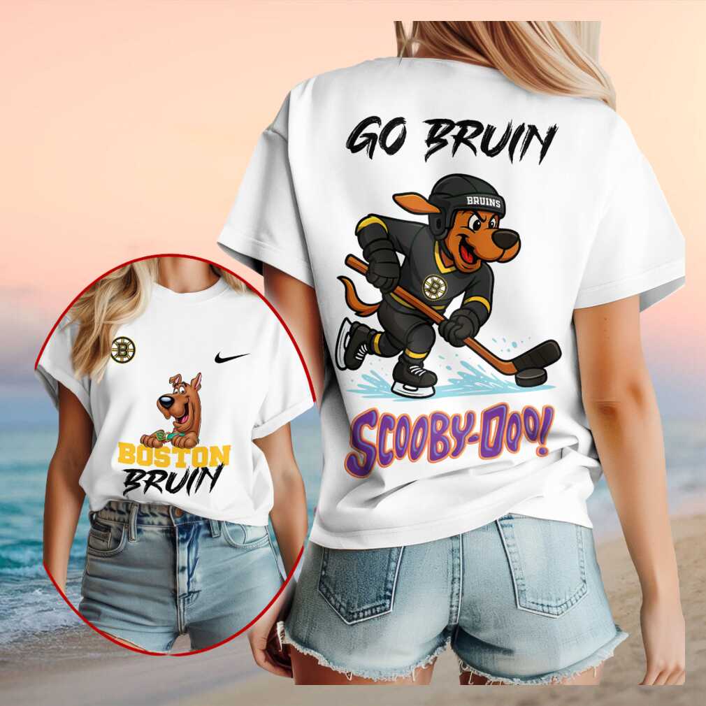 Boston Bruins Scooby Doo Hockey Mascot Go Bruins Shirt
