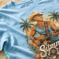Kenny Chesney Summer Vibes Country Music Beach Sunset Graphic Shirt - Limotees LLC