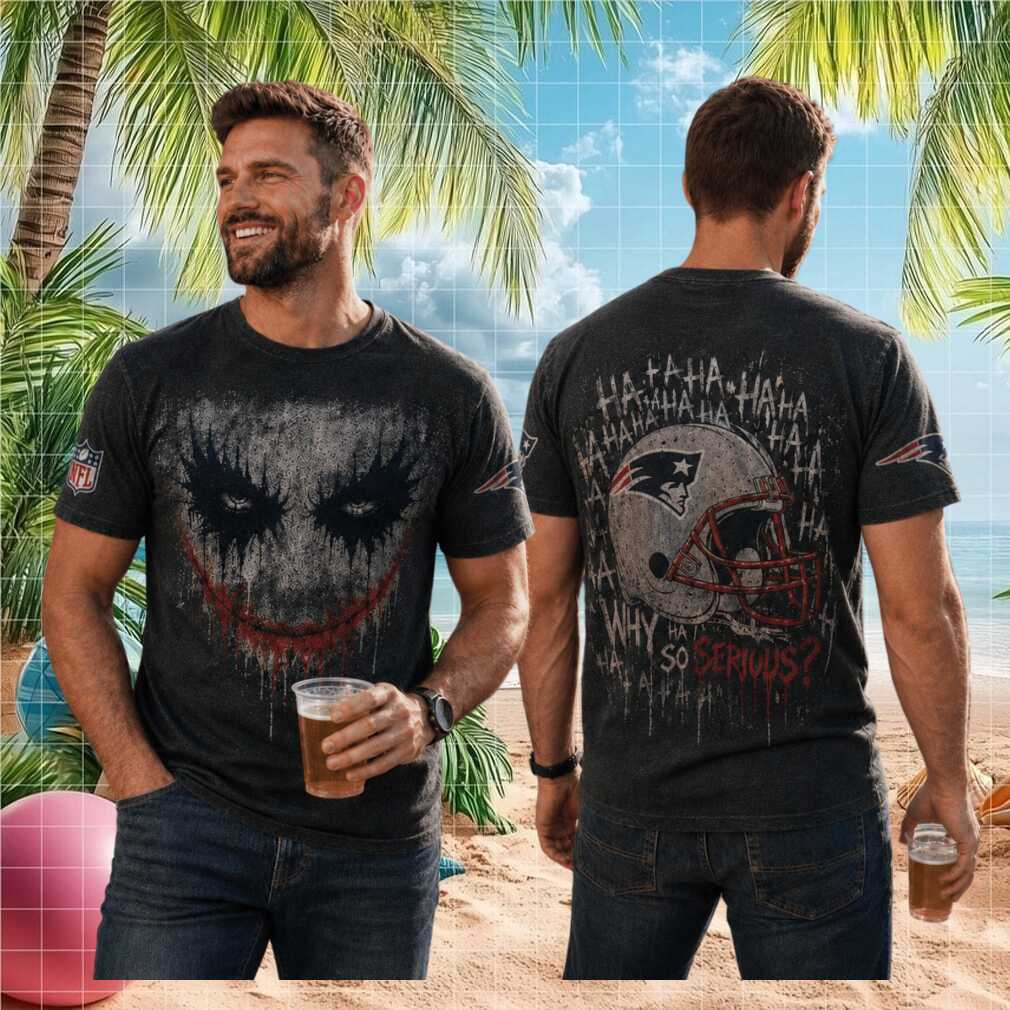New England Patriots Joker Why So Serious Football Shirt - Limotees LLC