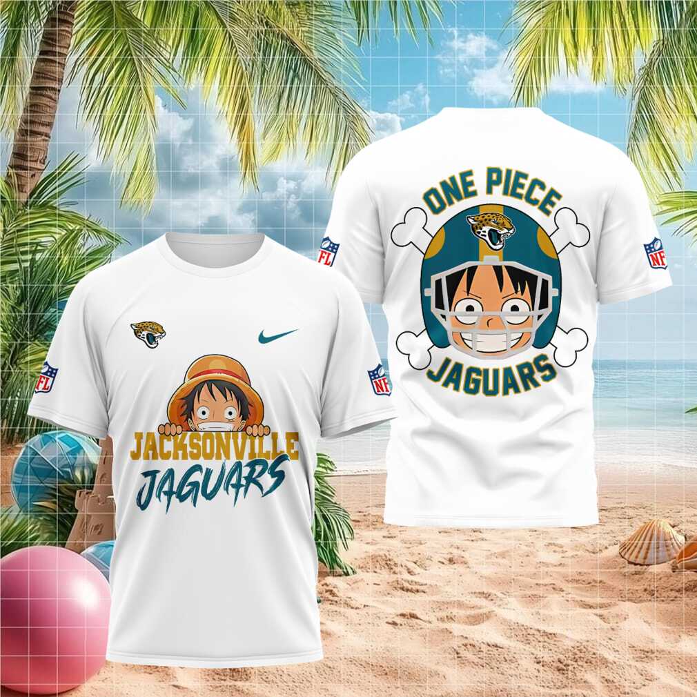 Jacksonville Jaguars Luffy One Piece Anime Football Shirt