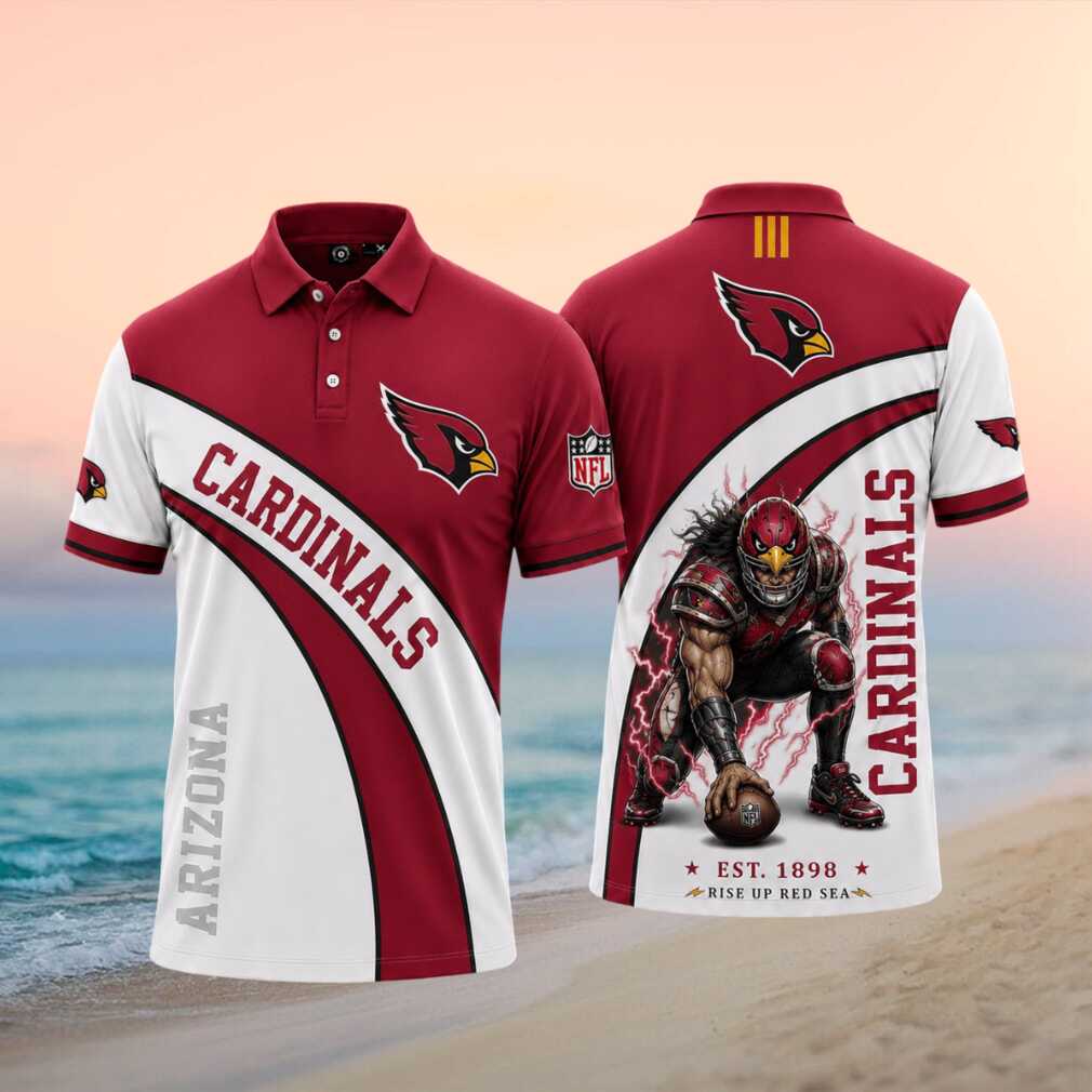 Arizona Cardinals Football Mascot Rise Up Red Sea Shirt - Limotees LLC