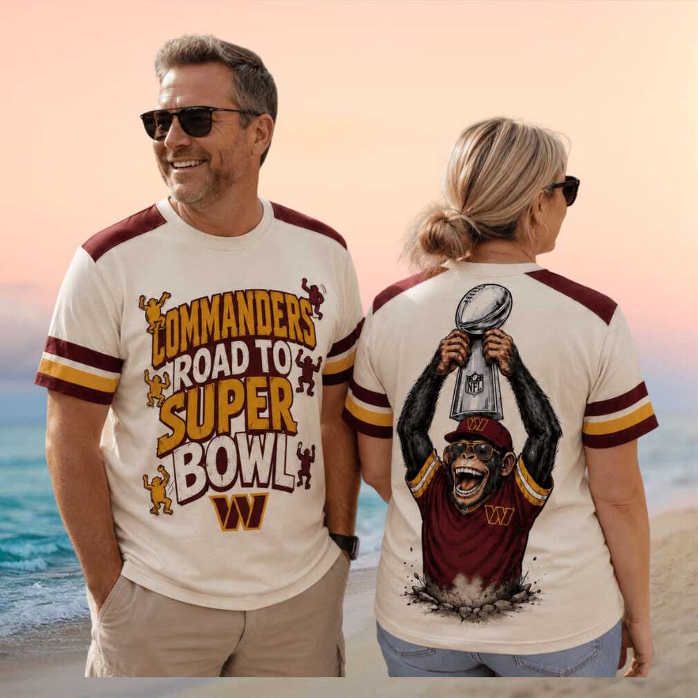 Washington Commanders Mascot Road To Super Bowl Football Fan Shirt