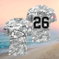 Kansas City Chiefs Camo Salute to Service Football Shirt