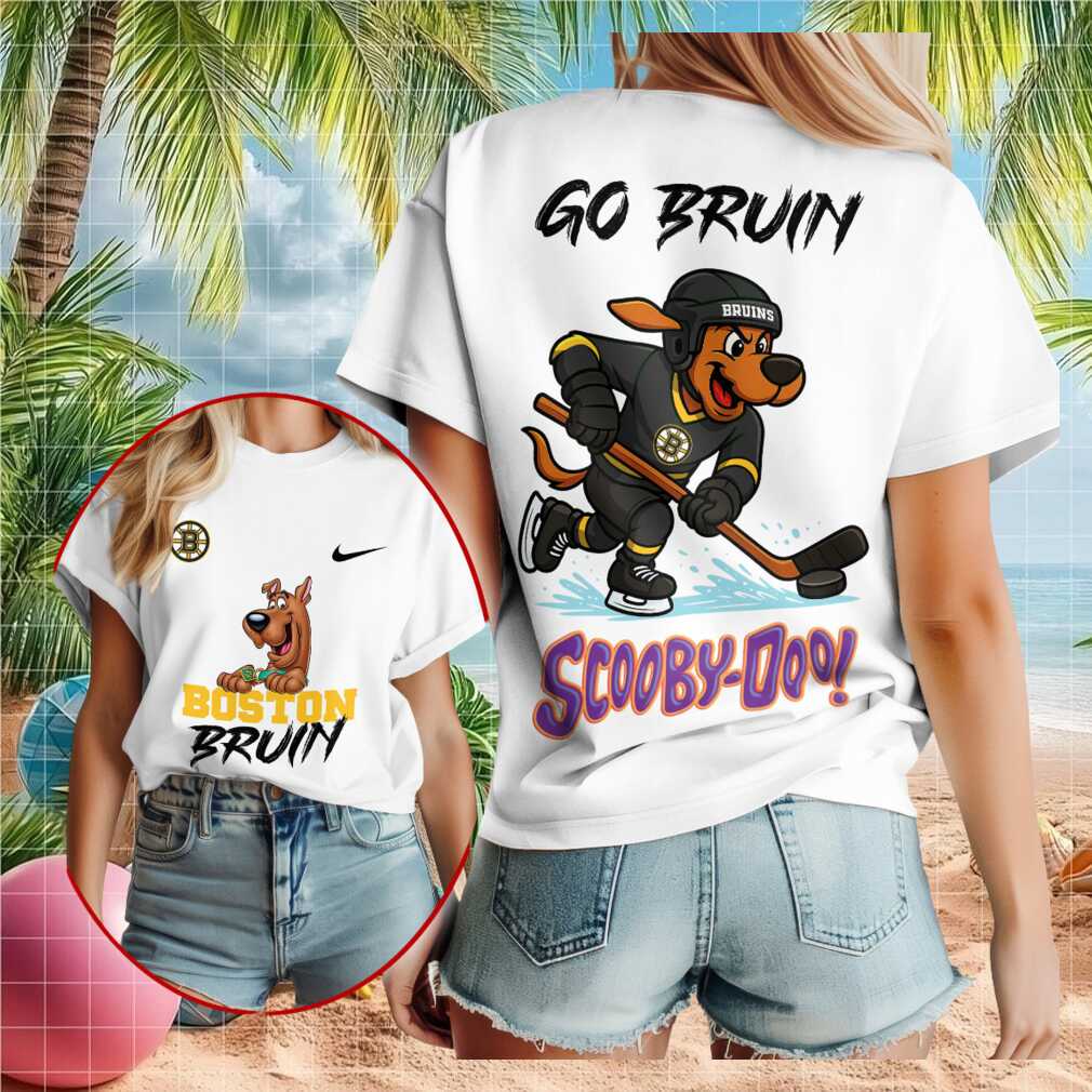 Boston Bruins Scooby Doo Hockey Mascot Go Bruins Shirt
