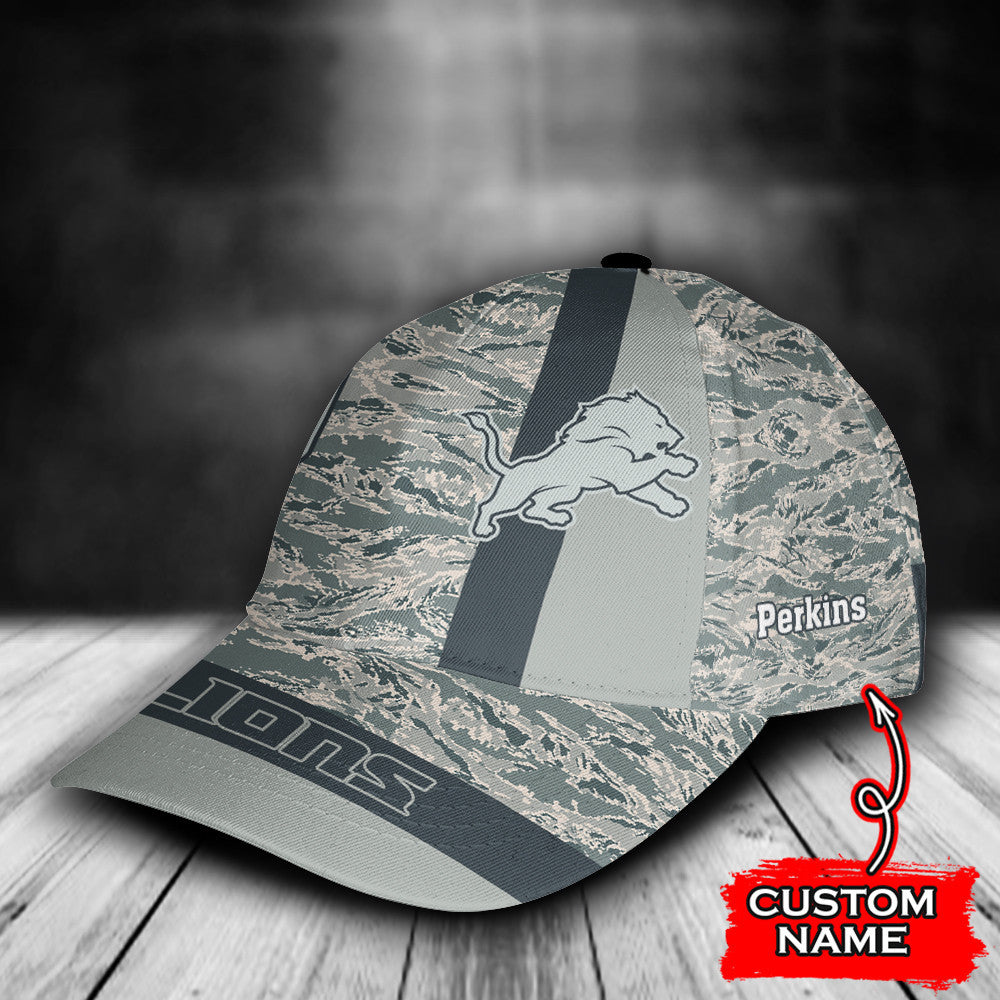 Detroit Lions Personalized Classic Cap BBCAP869