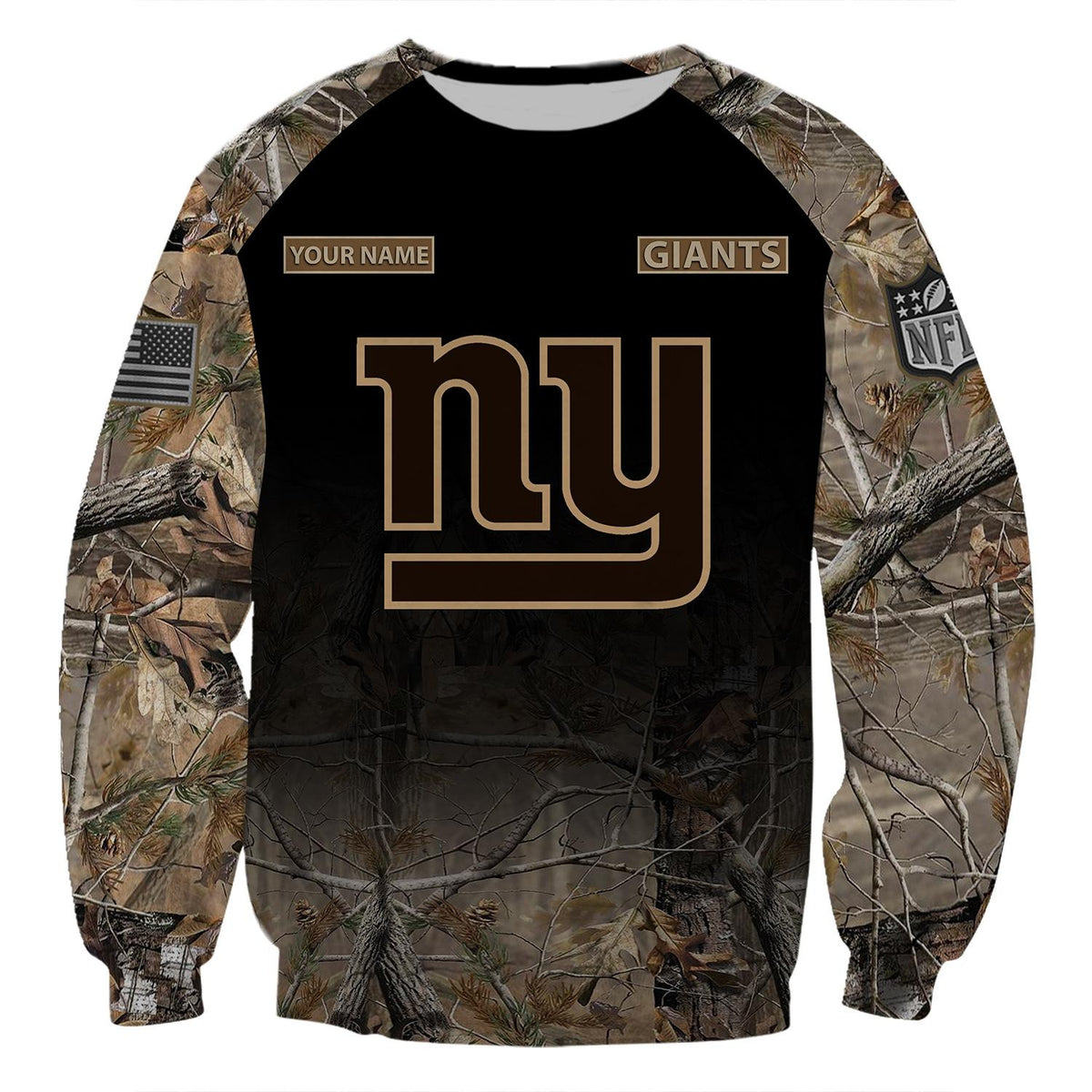 New York Giants All Over Printed T-shirt Sweatshirt Hoodie Joggers AZHD024