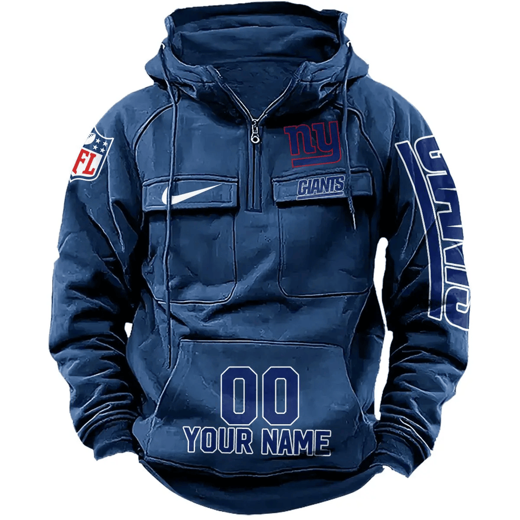 New York Giants Vintage Men Hoodie AZVMHD085