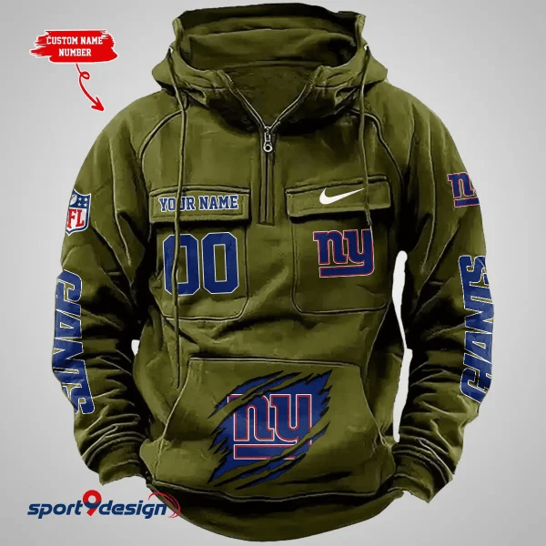 New York Giants Vintage Men Hoodie AZVMHD152