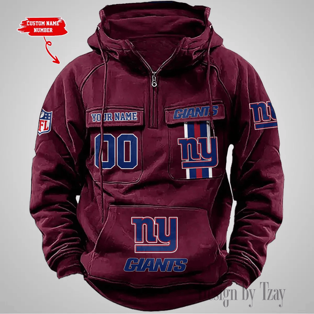 New York Giants Vintage Men Hoodie DV2 AZVMHD435
