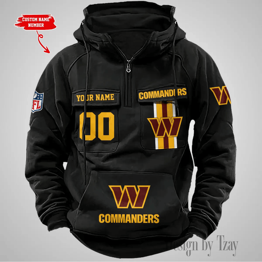 Washington Commanders Vintage Men Hoodie DV2 AZVMHD443